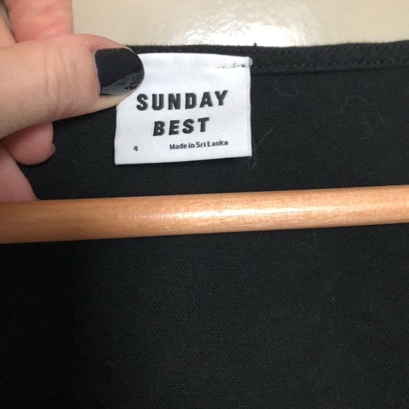 NWT SUNDAY BEST zipper bustier, SZ 4 - Picture 5 of 5